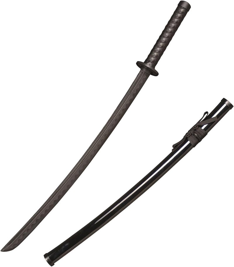 Sword fort سيف بلاستيكي من البولي بروبيلين عالي المتانة، سيف تدريب فنون القتال، كاتانا إيدو مع غمد، مناسب للتدريب، الأداء والتدريب - Image 1